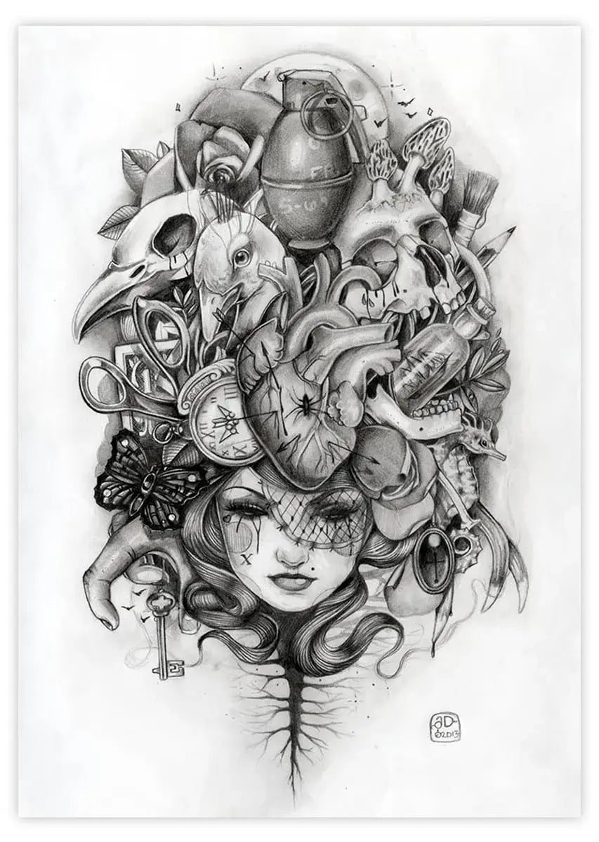 Black Market Art Company After Life Print - Black Market Art Company - Flyclothing LLC