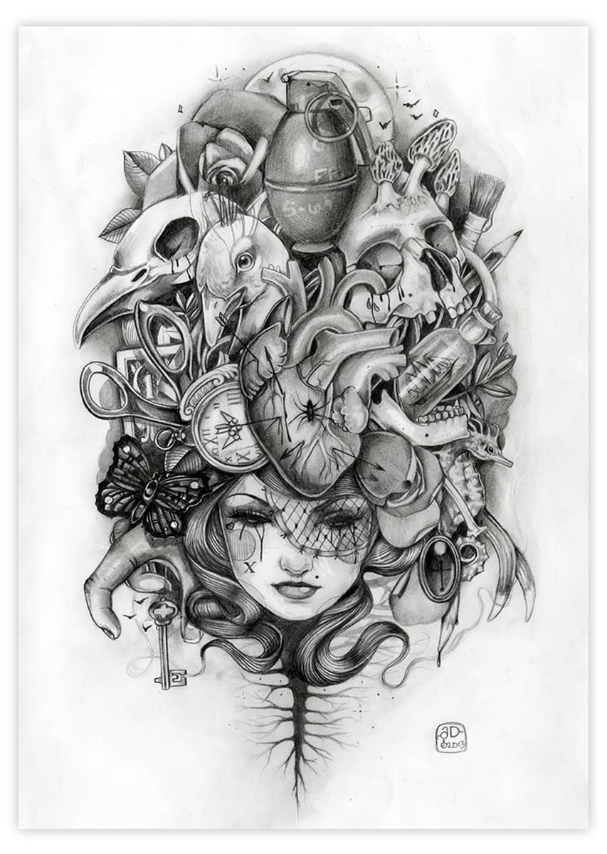 Black Market Art Company After Life Print