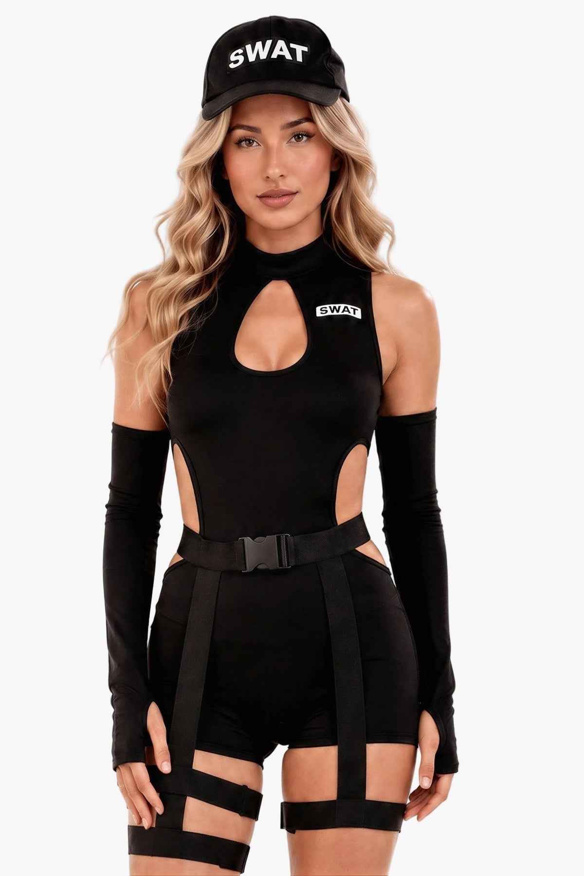 Agent Noir SWAT Costume - PLAYHAUS - Flyclothing LLC