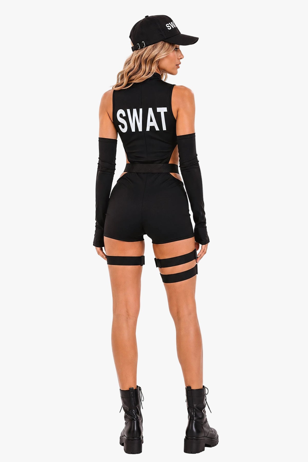 Agent Noir SWAT Costume - PLAYHAUS - Flyclothing LLC