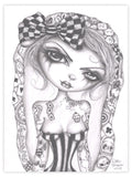 Black Market Art Company Alice Have I Gone Mad Print