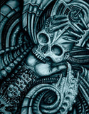 Black Market Art Company Alien Bio Print