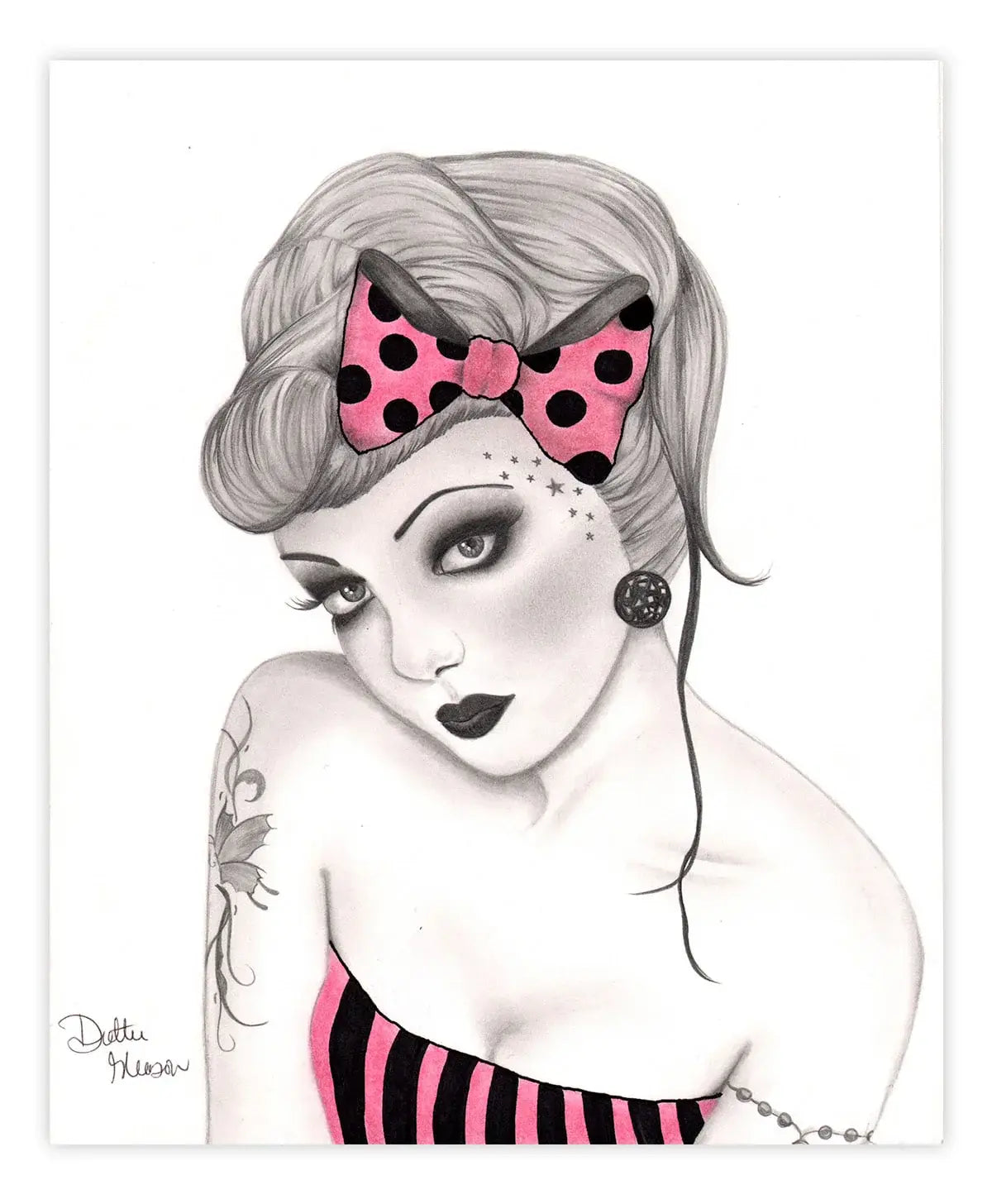 Black Market Art Company Alix Print - Black Market Art Company - Flyclothing LLC