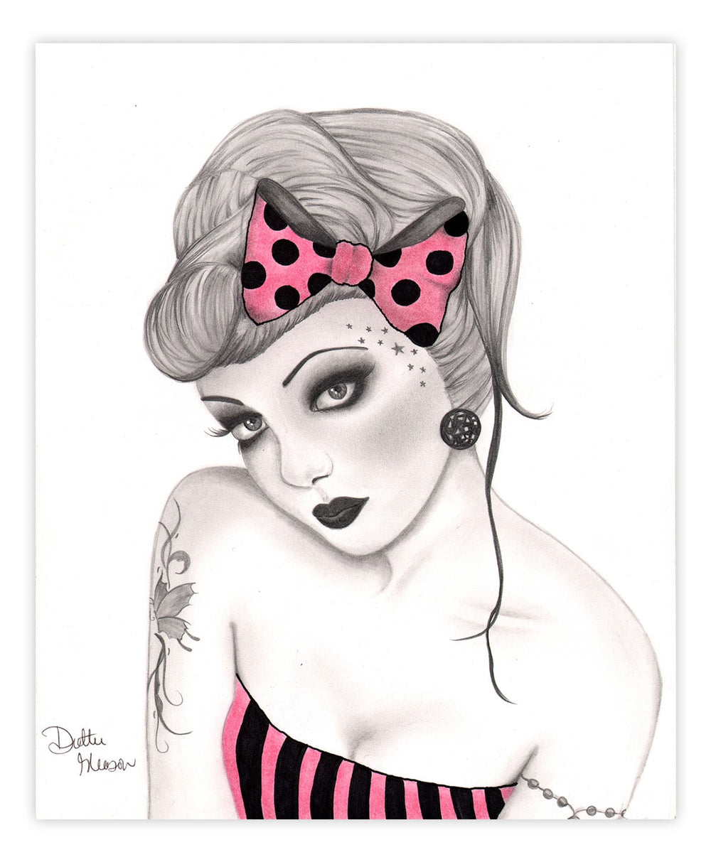 Black Market Art Company Alix Print