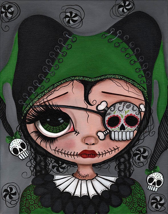 Black Market Art Company All Dressed Up Print