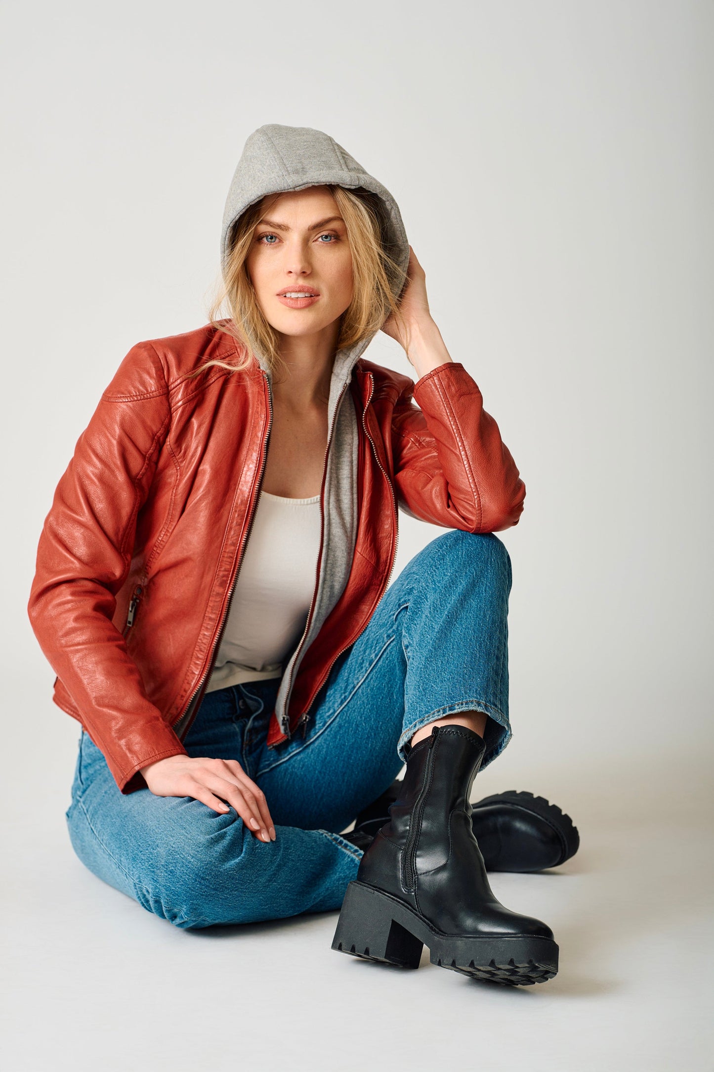 Allice RF Leather Jacket