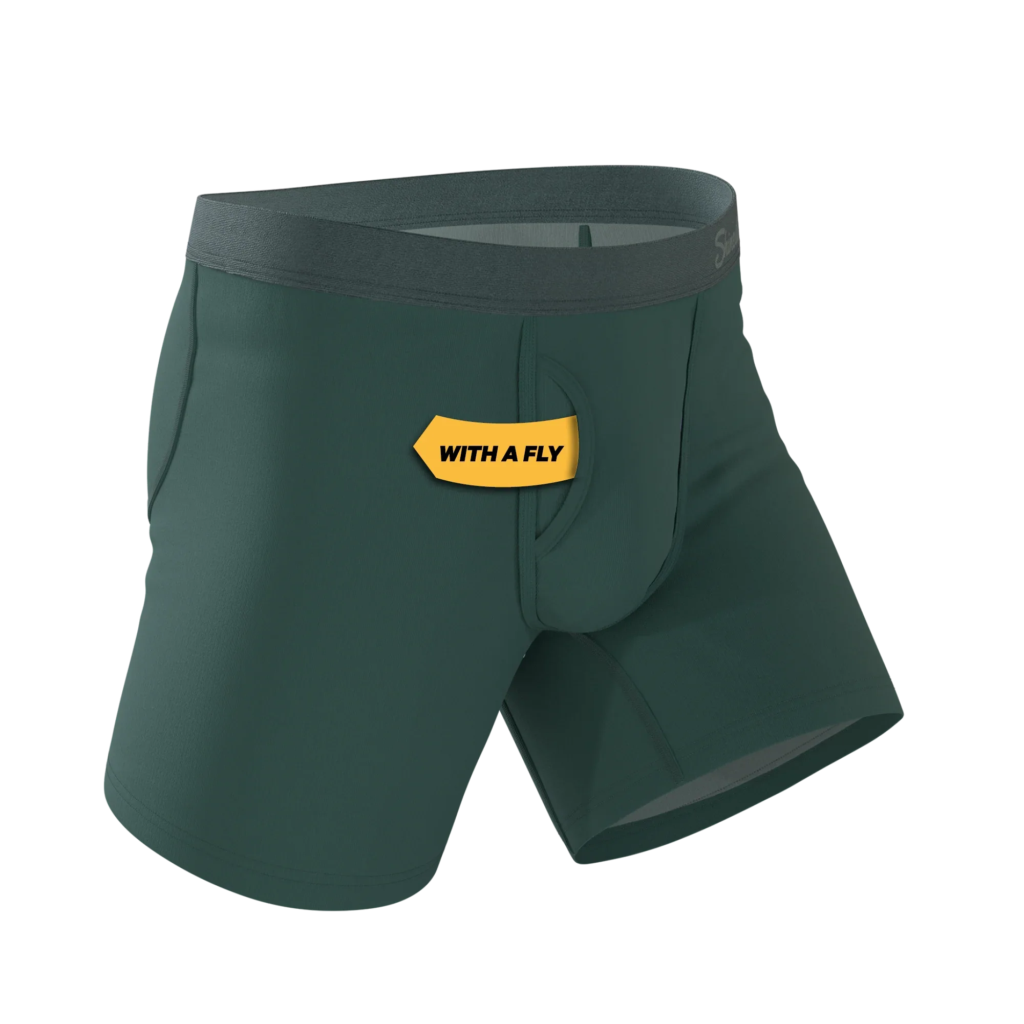 The Alloy | Dark Teal Ball Hammock® Pouch Underwear With Fly - Shinesty - Flyclothing LLC