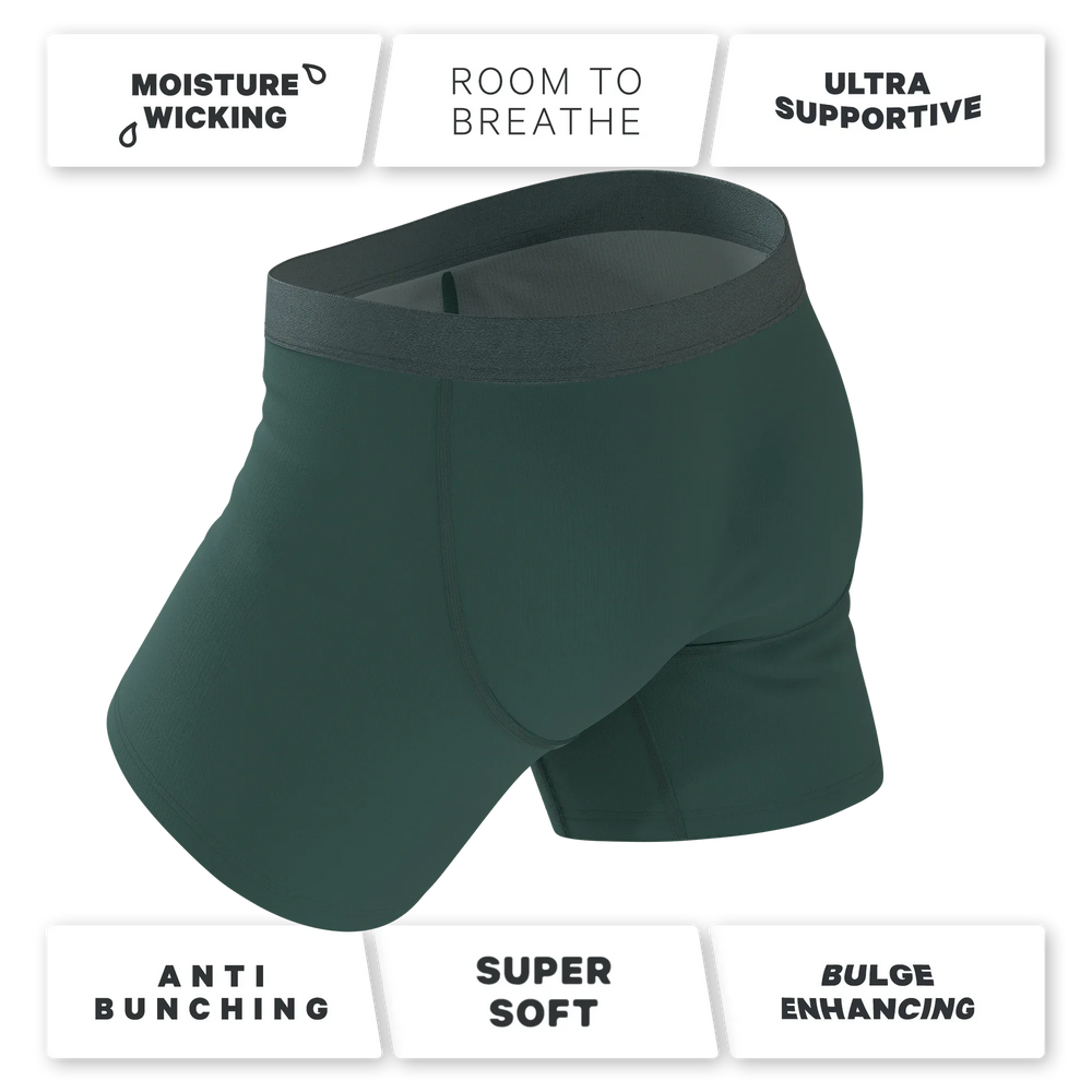 The Alloy | Dark Teal Ball Hammock® Pouch Underwear - Shinesty - Flyclothing LLC