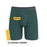 The Alloy | Dark Teal Long Leg Ball Hammock® Pouch Underwear With Fly - Shinesty - Flyclothing LLC