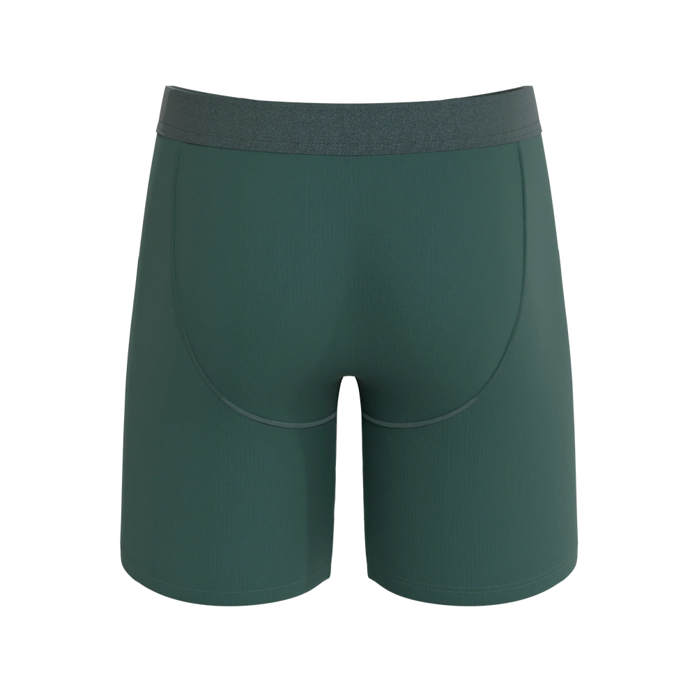 The Alloy | Dark Teal Long Leg Ball Hammock® Pouch Underwear With Fly - Shinesty - Flyclothing LLC