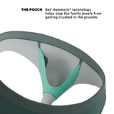 The Alloy | Dark Teal Ball Hammock® Pouch Underwear Briefs - Shinesty - Flyclothing LLC