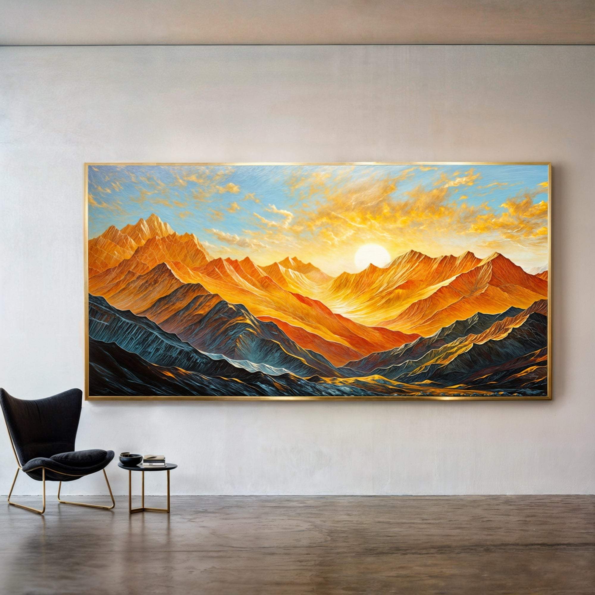 Canvas Print: "Alpenglow Majesty" - Tailored Canvases - Flyclothing LLC