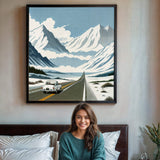 Canvas Print: "Alpine Journey" - Tailored Canvases - Flyclothing LLC