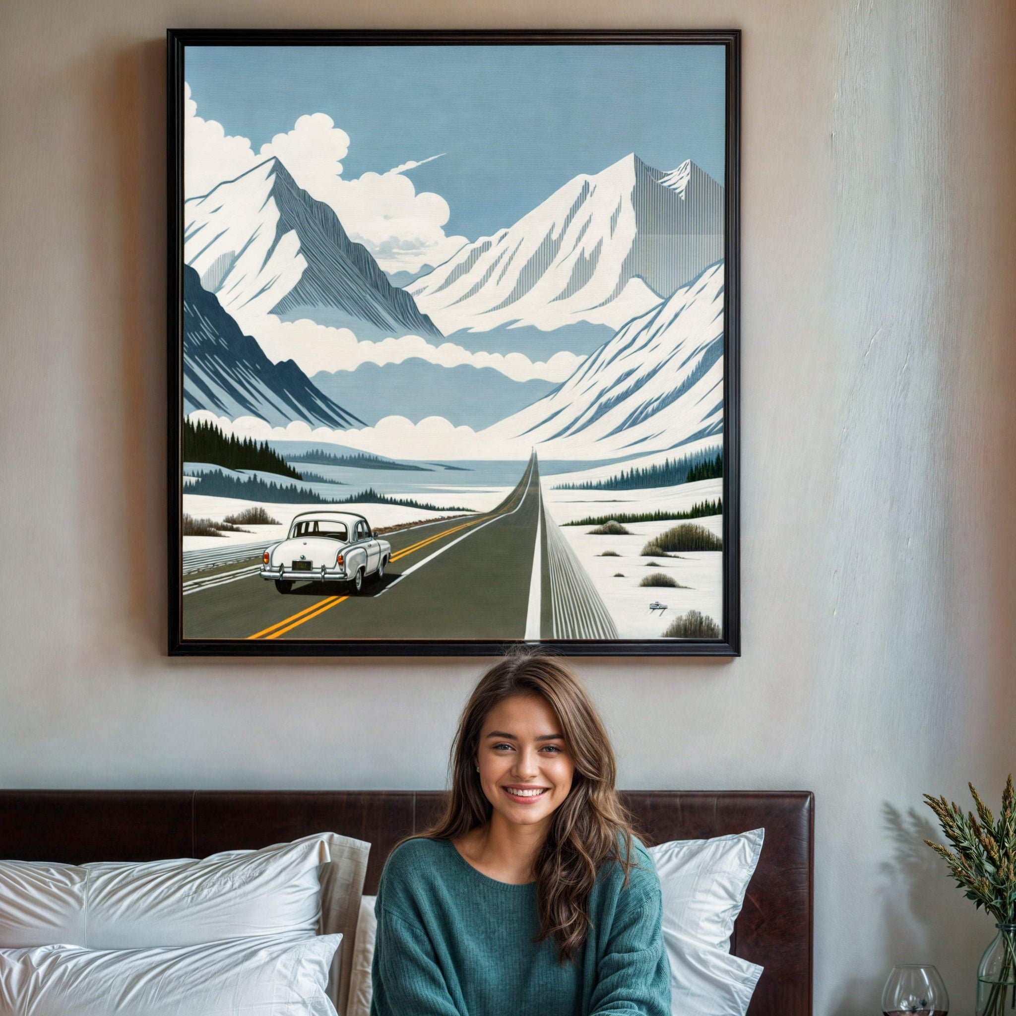 Canvas Print: "Alpine Journey" - Tailored Canvases - Flyclothing LLC