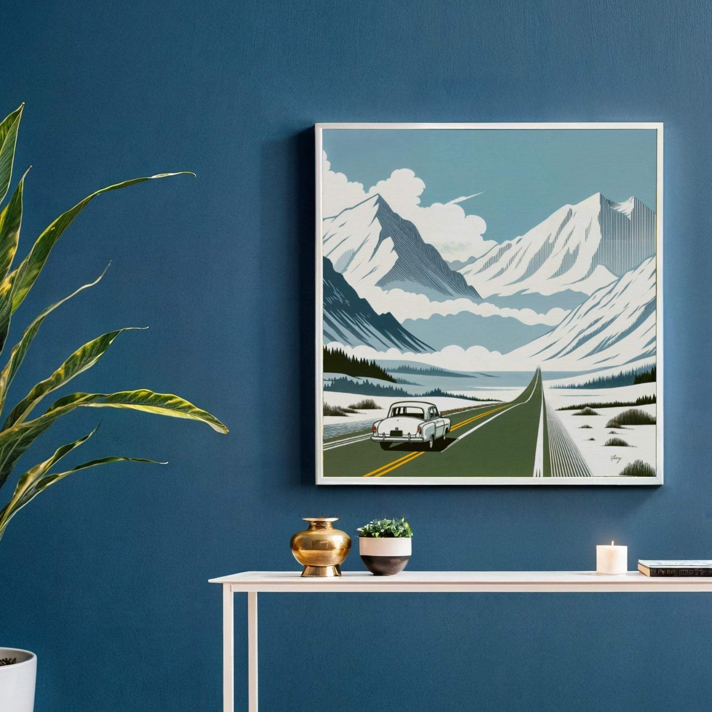 Canvas Print: "Alpine Journey" - Tailored Canvases - Flyclothing LLC