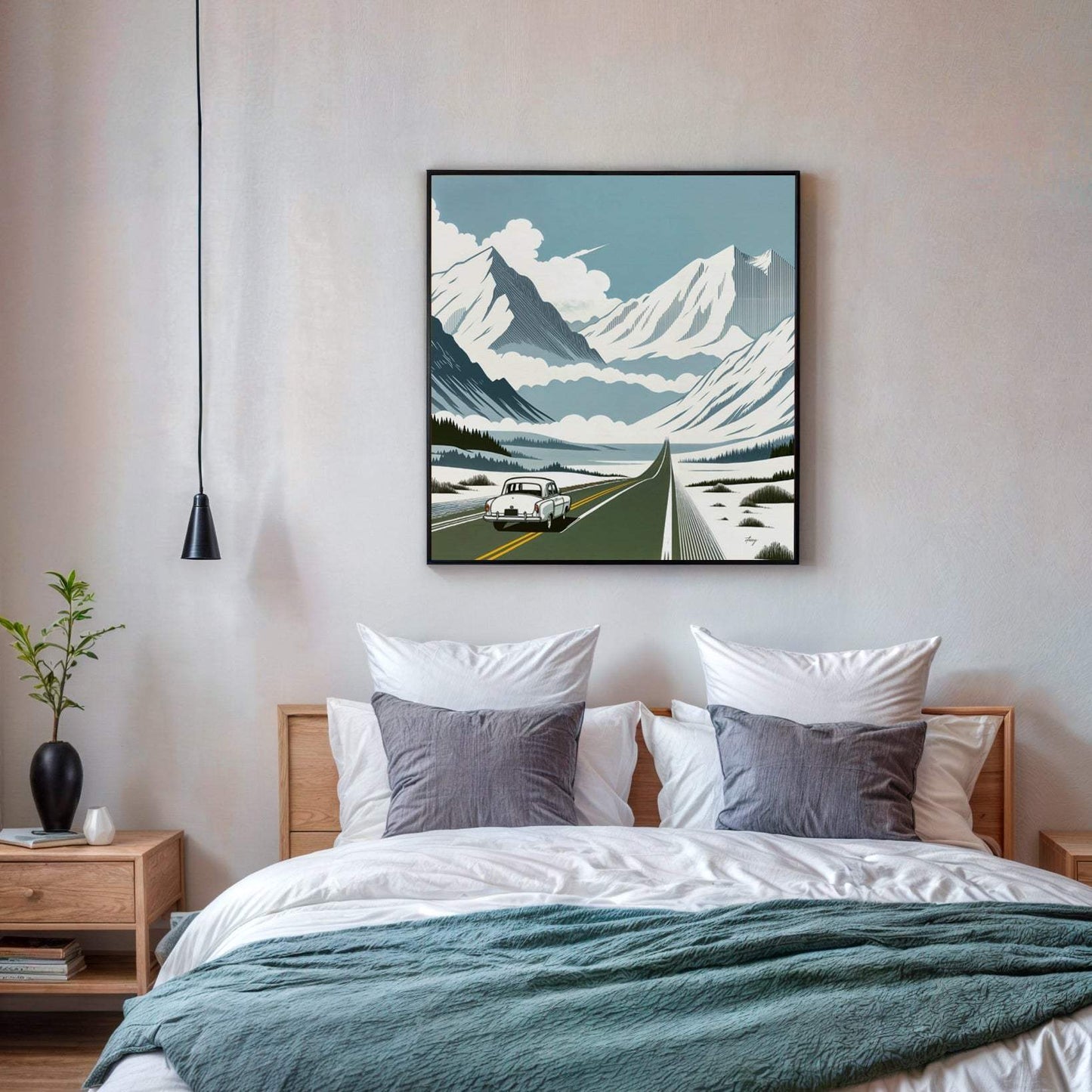 Canvas Print: "Alpine Journey" - Tailored Canvases - Flyclothing LLC