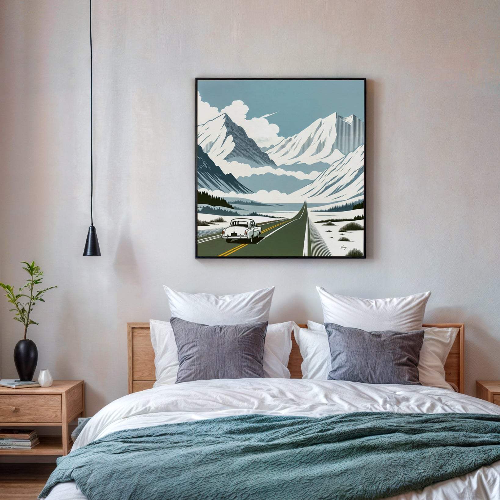 Canvas Print: "Alpine Journey" - Tailored Canvases - Flyclothing LLC