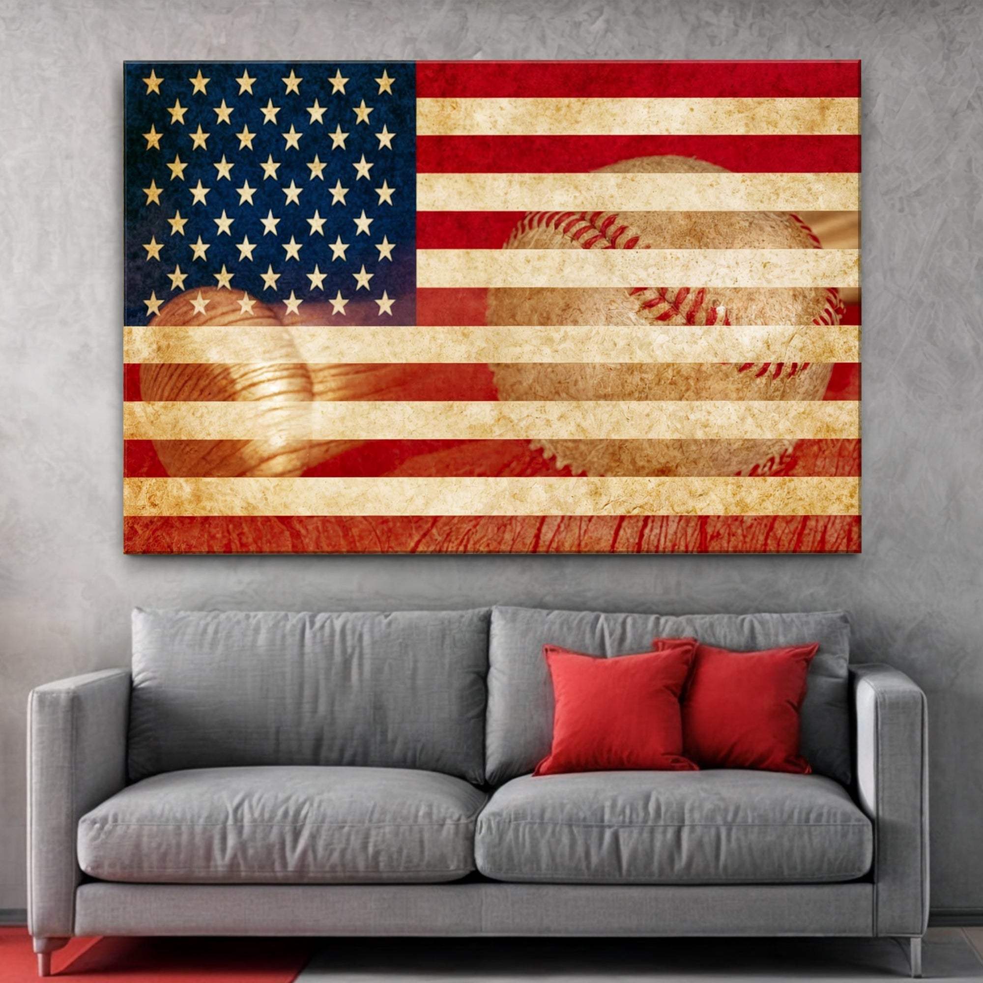 American Pastime - Sport Wall Art - Tailored Canvases - Flyclothing LLC