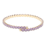 CZ Round Cluster Evening Bracelet - Madeline Love - Flyclothing LLC