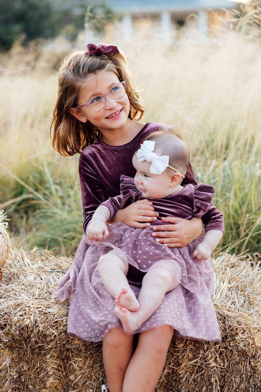 Amethyst Velvet Tutu Bodysuit - Mila & Rose ® - Flyclothing LLC