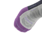 Amethyst - Run Ankle Midweight Merino Wool Sock - GRIP6 - Flyclothing LLC