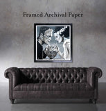 Black Market Art Company Amorous Libation Print