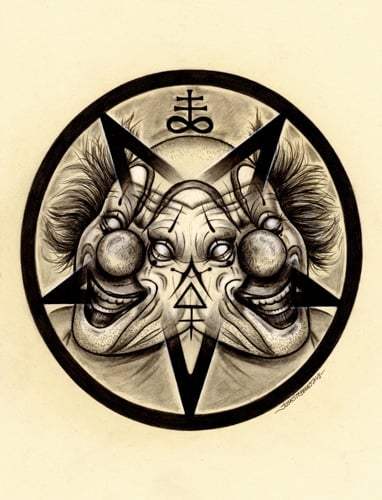 Black Market Art Company Amusement in the Abyss Print - Black Market Art Company - Flyclothing LLC