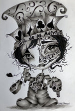 Black Market Art Company Anabelle Day Of The Dead Print