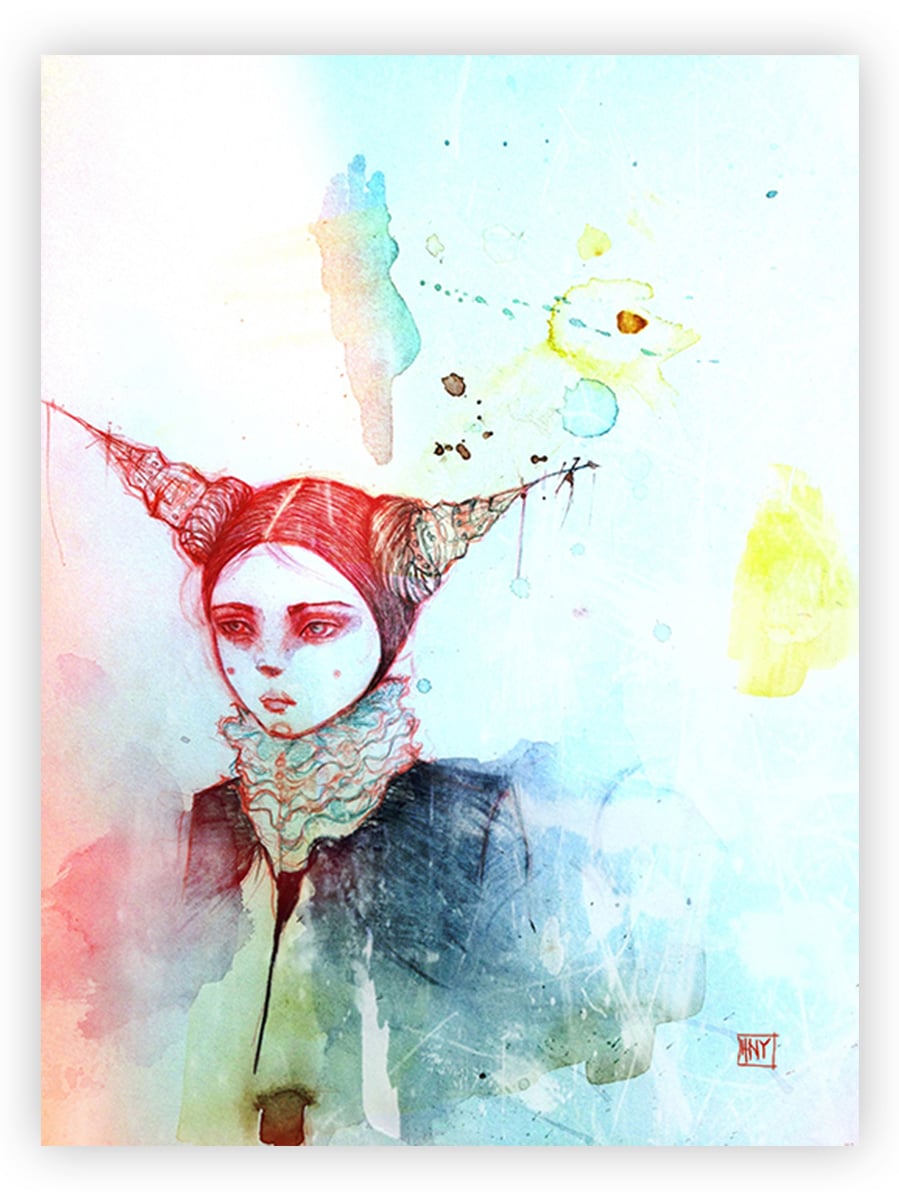 Black Market Art Company Anaestasia Print