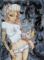 Black Market Art Company Anatomical Jewel Print
