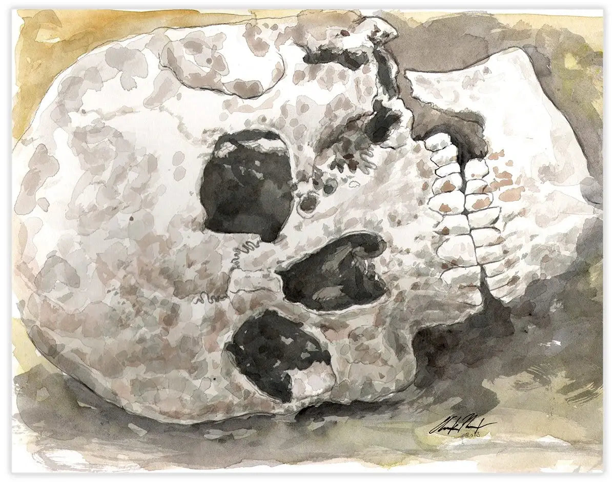 Black Market Art Company Ancestor At Rest Print - Black Market Art Company - Flyclothing LLC
