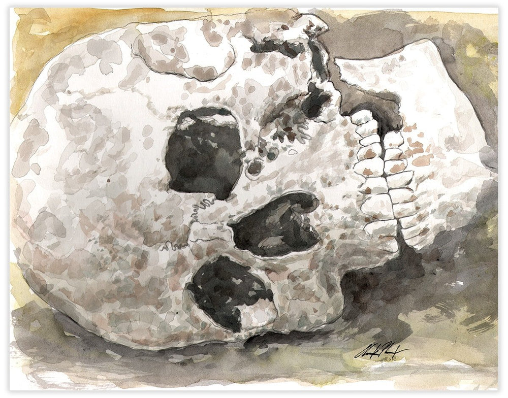 Black Market Art Company Ancestor At Rest Print