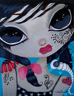 Black Market Art Company Angelique Print