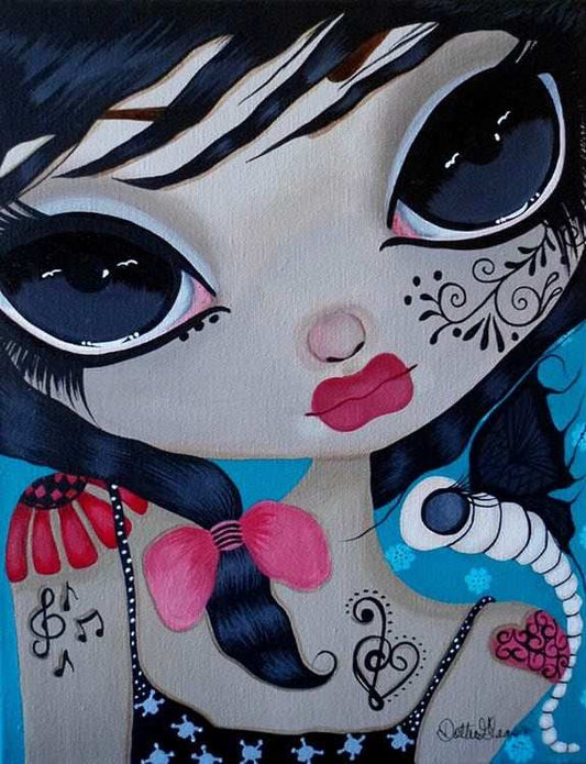 Black Market Art Company Angelique Print - Black Market Art Company - Flyclothing LLC