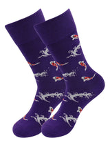 Animal Socks (Fish) - Comfy Cotton for Men & Women - Real Sic - Flyclothing LLC