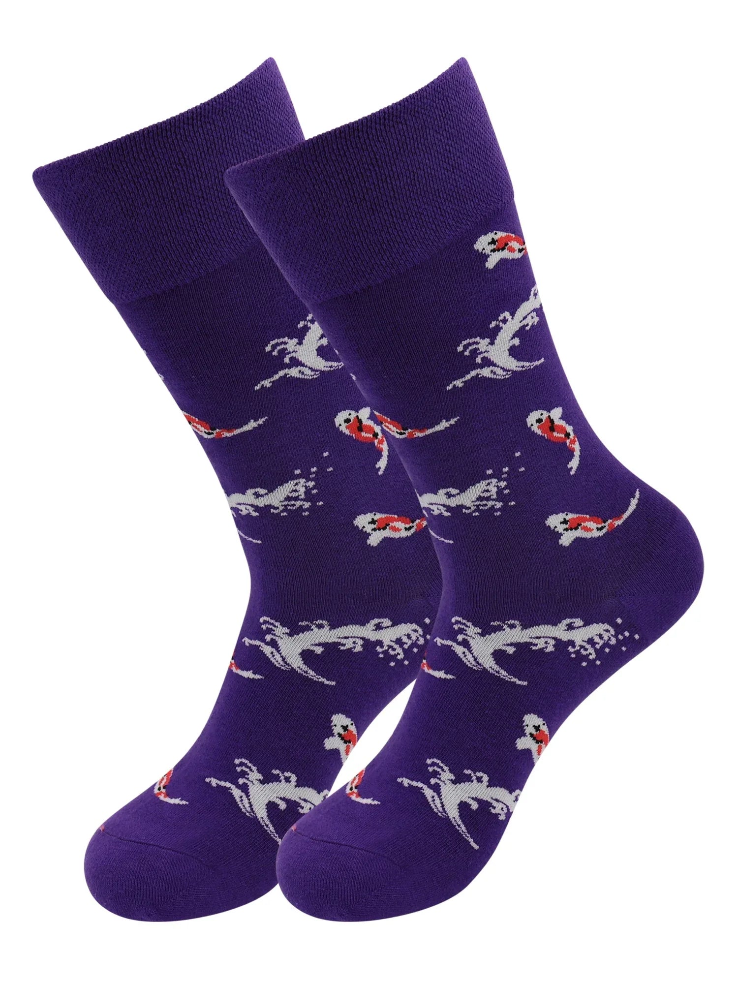Animal Socks (Fish) - Comfy Cotton for Men & Women - Real Sic - Flyclothing LLC