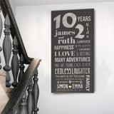 Journey Sign - Tailored Canvases - Flyclothing LLC