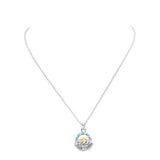 Enamel Easter Egg Basket Pendant Necklace - Madeline Love - Flyclothing LLC
