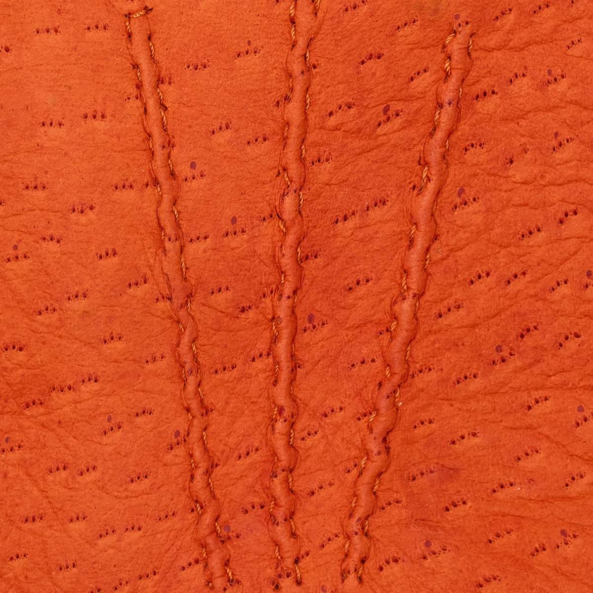 Antonio (orange) - Luxurious Italian peccary leather gloves with cashmere lining