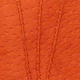 Antonio (orange) - Luxurious Italian peccary leather gloves with cashmere lining