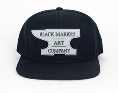 Lowbrow Art Company Flat Bill Anvil Hat