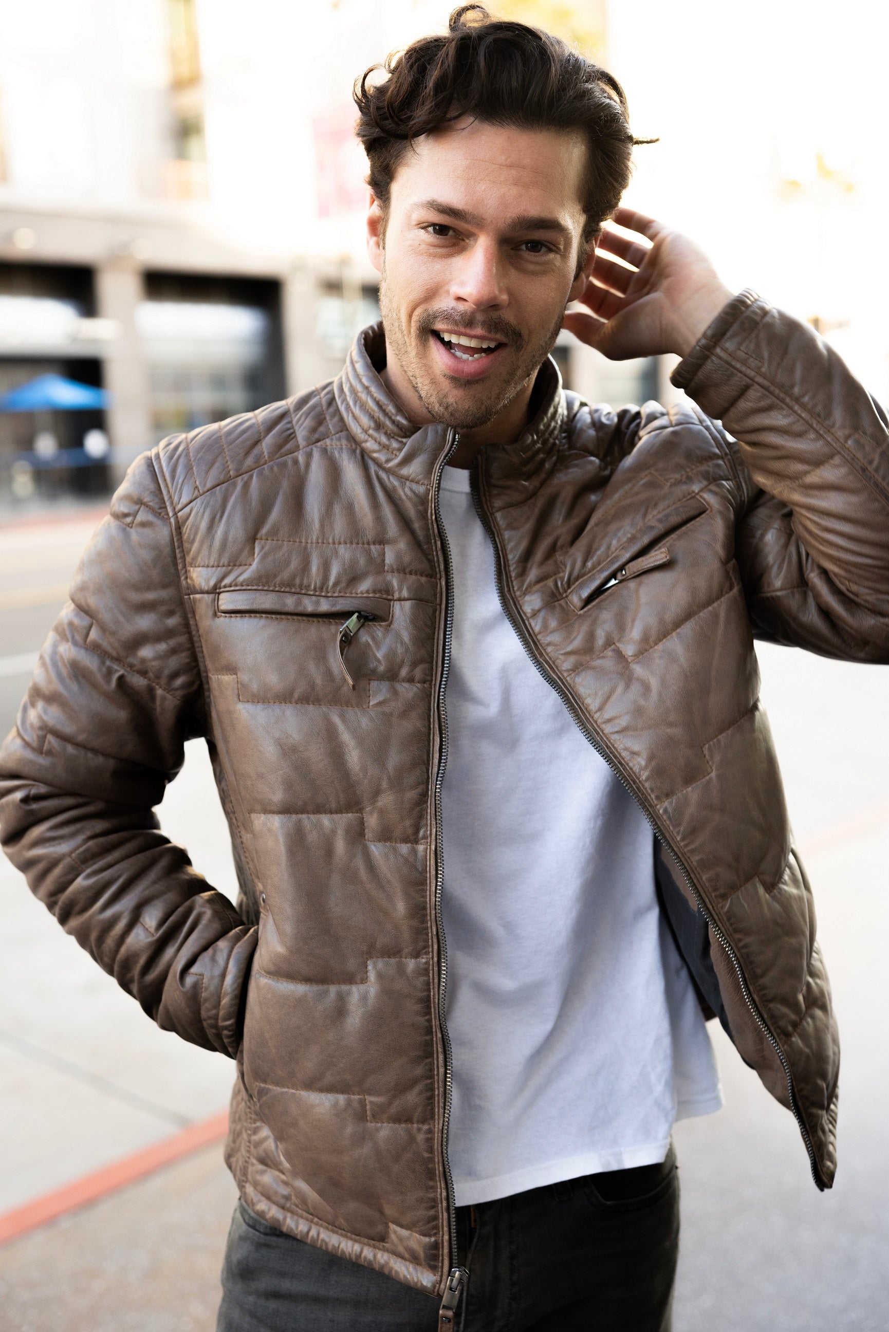 Aplin CF Leather Jacket