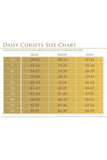 Daisy Corsets Lavish Gold Brocade Waist Cincher Under Bust Corset w/Front Busk Closure