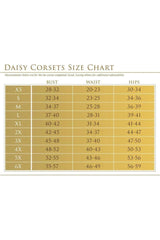 Daisy Corsets Lavish Clear Yellow Overbust Corset
