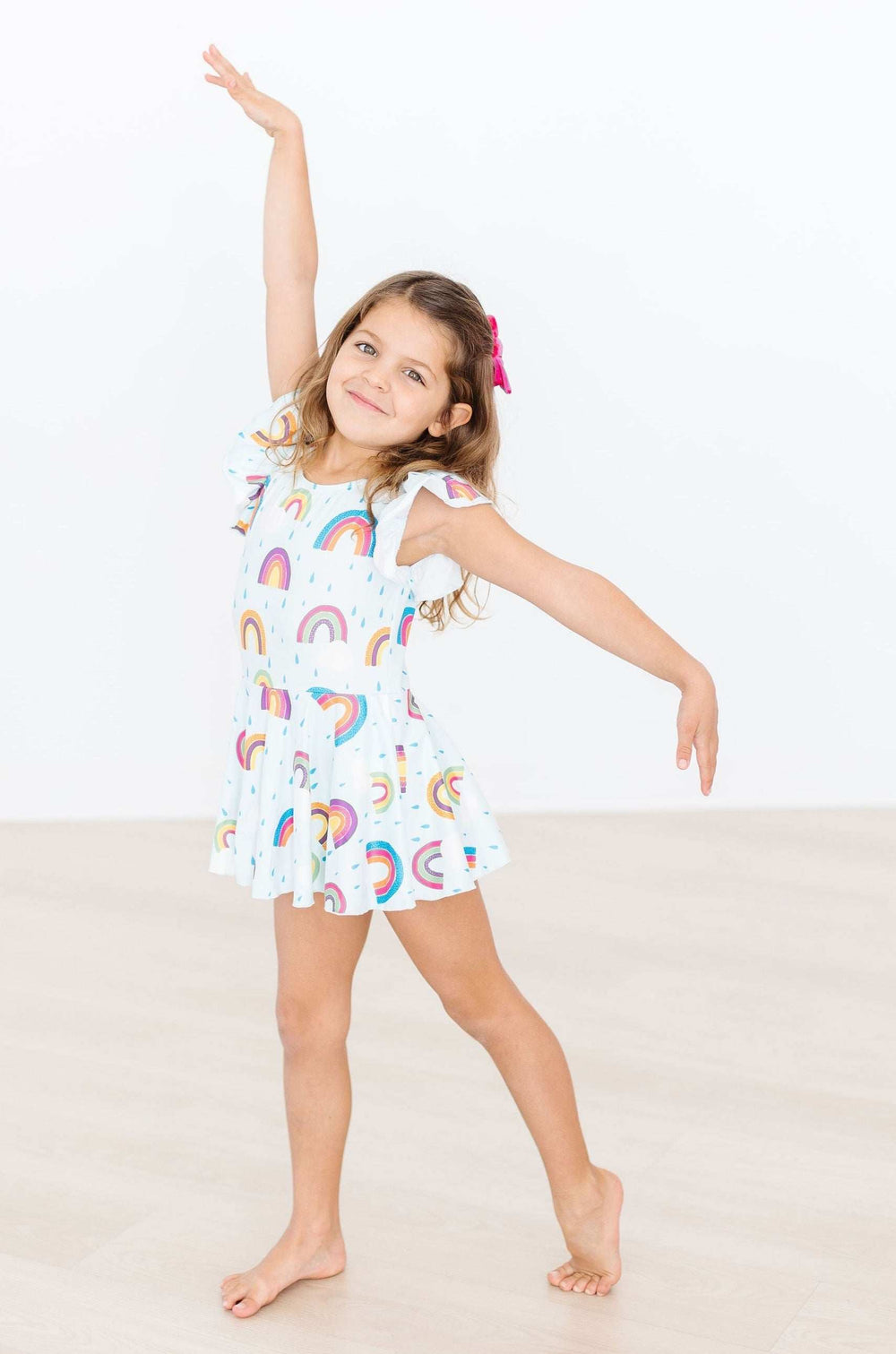 April Showers S/S Twirl Leotard - Mila & Rose ® - Flyclothing LLC
