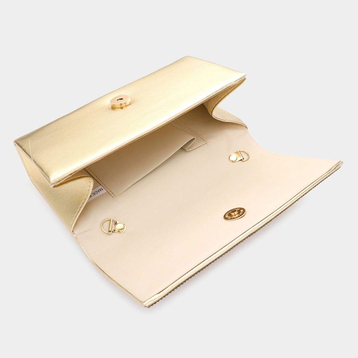 Bling Solid Evening Clutch Crossbody Bag - Madeline Love - Flyclothing LLC