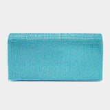 Bling Solid Evening Clutch Crossbody Bag - Madeline Love - Flyclothing LLC