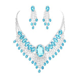 Glass Stone Ephemeral Wings Necklace - Madeline Love - Flyclothing LLC