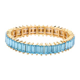 Rectangle Stone Stretch Evening Bracelet - Madeline Love - Flyclothing LLC