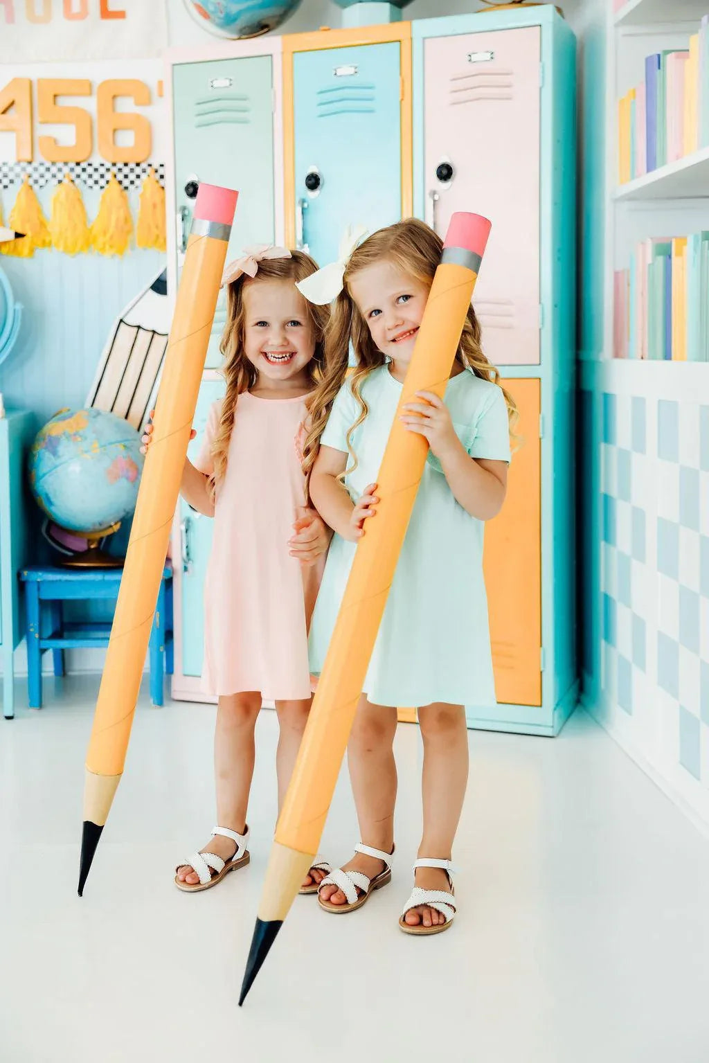 Peach T-Shirt Dress - Mila & Rose ® - Flyclothing LLC